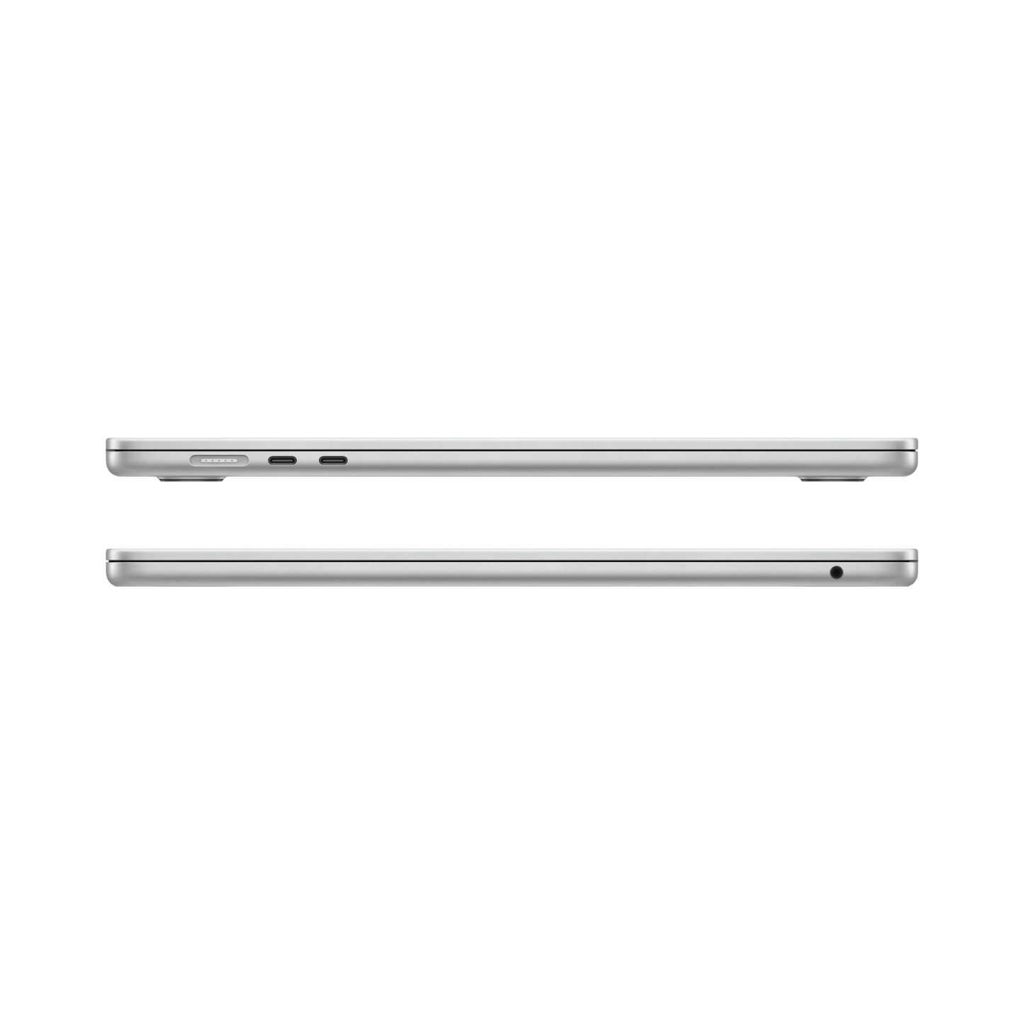 MacBook Air 15-inch (2022) – M2 Chip, 8‑Core CPU & 10‑Core GPU, 8GB RAM, 512GB SSD – Model MQKT3 (Silver, English Keyboard) - alAsil