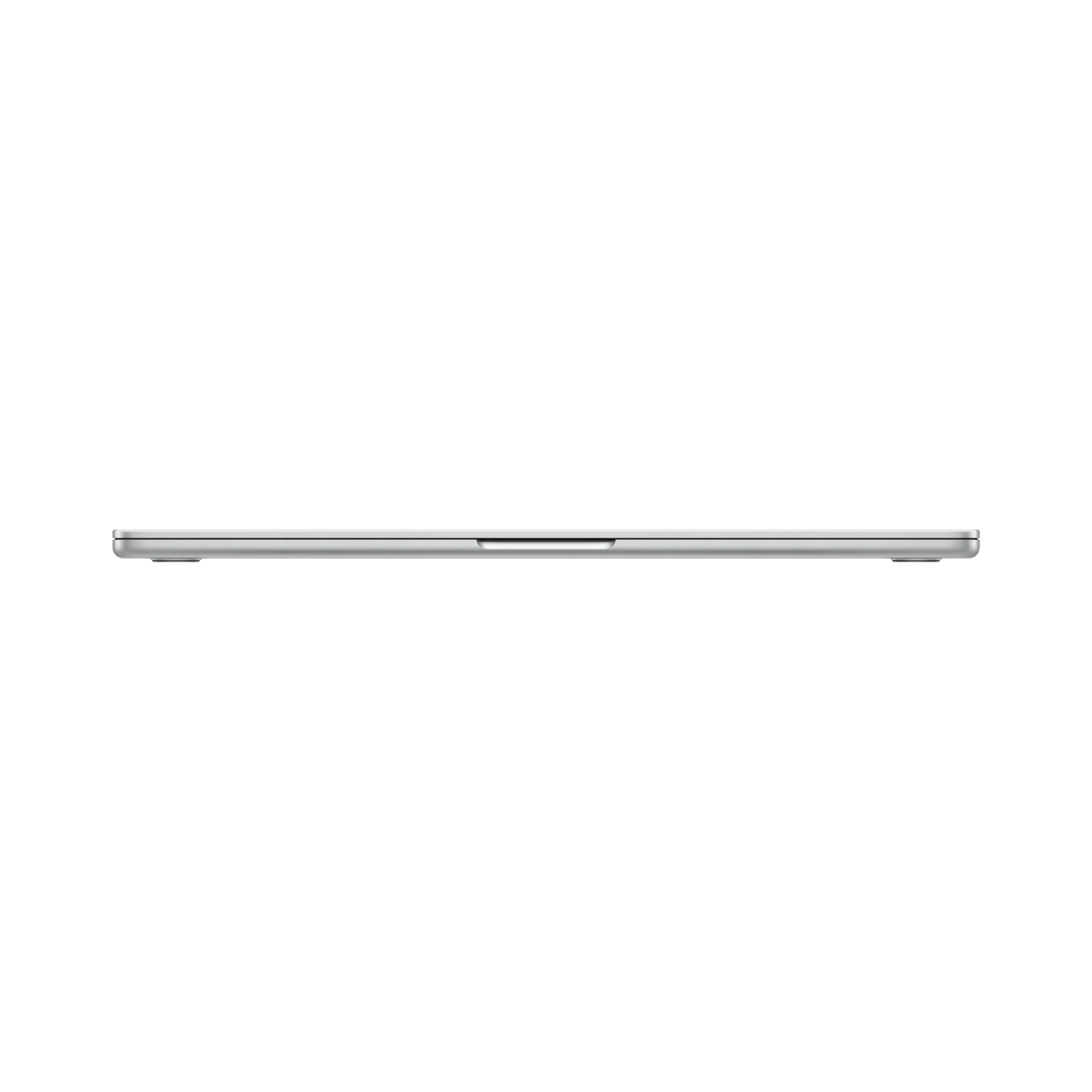 MacBook Air 15-inch (2022) – M2 Chip, 8‑Core CPU & 10‑Core GPU, 8GB RAM, 256GB SSD – Model MQKR3 (Silver, English Keyboard) - alAsil