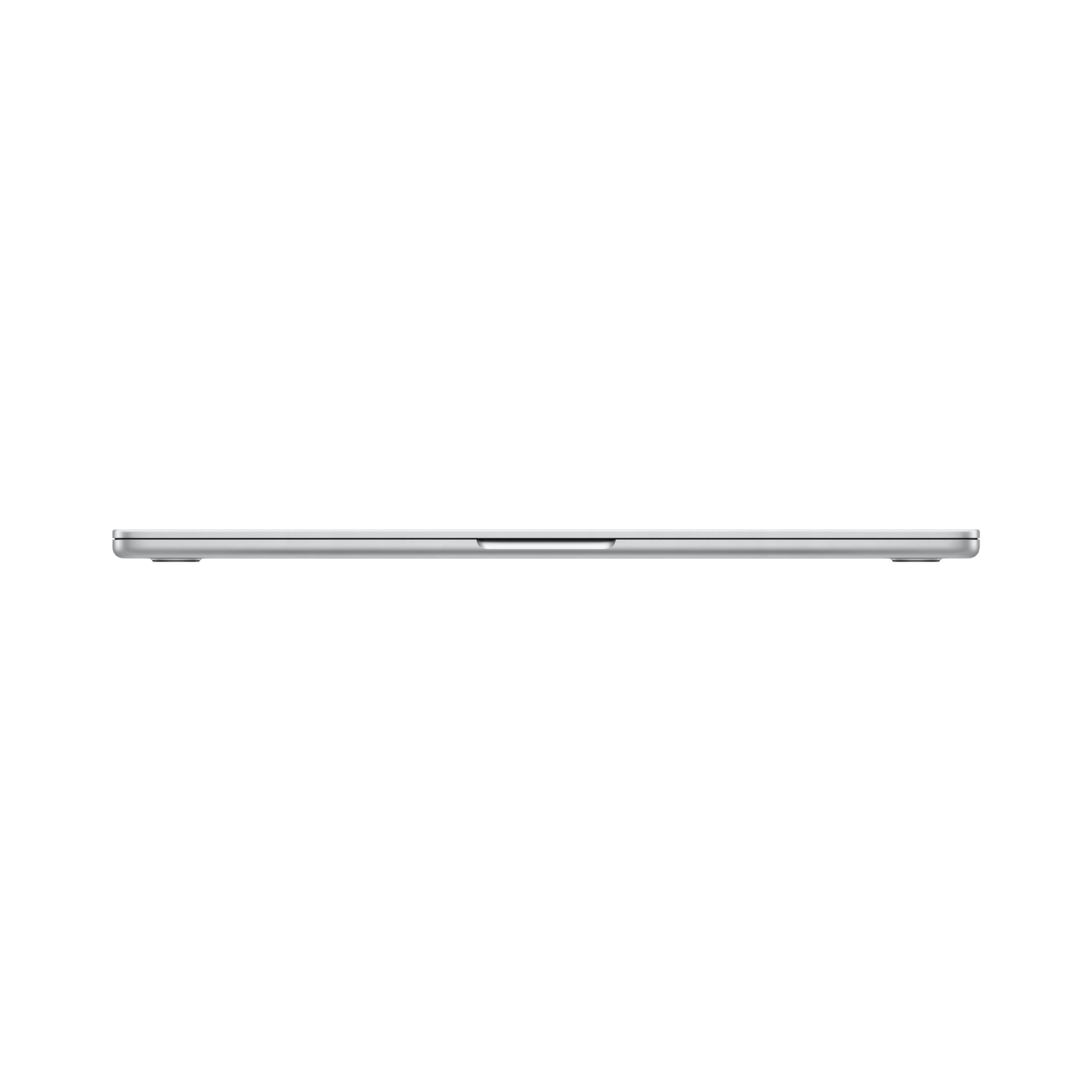 MacBook Air 15-inch (2022) – M2 Chip, 8‑Core CPU & 10‑Core GPU, 8GB RAM, 256GB SSD – Model MQKR3 (Silver, English Keyboard) - alAsil