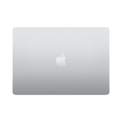 MacBook Air 15-inch (2022) – M2 Chip, 8‑Core CPU & 10‑Core GPU, 8GB RAM, 512GB SSD – Model MQKT3 (Silver, English Keyboard) - alAsil
