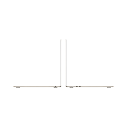 MacBook Air 15-inch (2022) – M2 Chip, 8‑Core CPU & 10‑Core GPU, 8GB RAM, 512GB SSD – Model MQKV3 (Starlight, English Keyboard) - alAsil