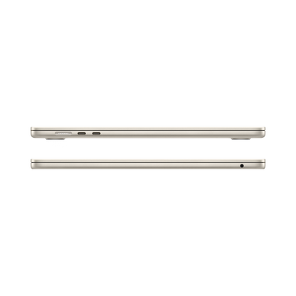 MacBook Air 15-inch (2022) – M2 Chip, 8‑Core CPU & 10‑Core GPU, 8GB RAM, 512GB SSD – Model MQKV3 (Starlight, English Keyboard) - alAsil