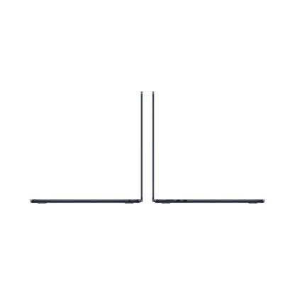 MacBook Air 15-inch (2022) – M2 Chip, 8‑Core CPU & 10‑Core GPU, 8GB RAM, 256GB SSD – Model MQKW3 (Midnight, English Keyboard) - alAsil