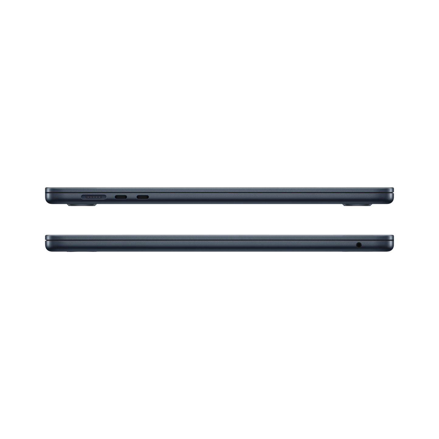 MacBook Air 15-inch (2022) – M2 Chip, 8‑Core CPU & 10‑Core GPU, 8GB RAM, 256GB SSD – Model MQKW3 (Midnight, English Keyboard) - alAsil