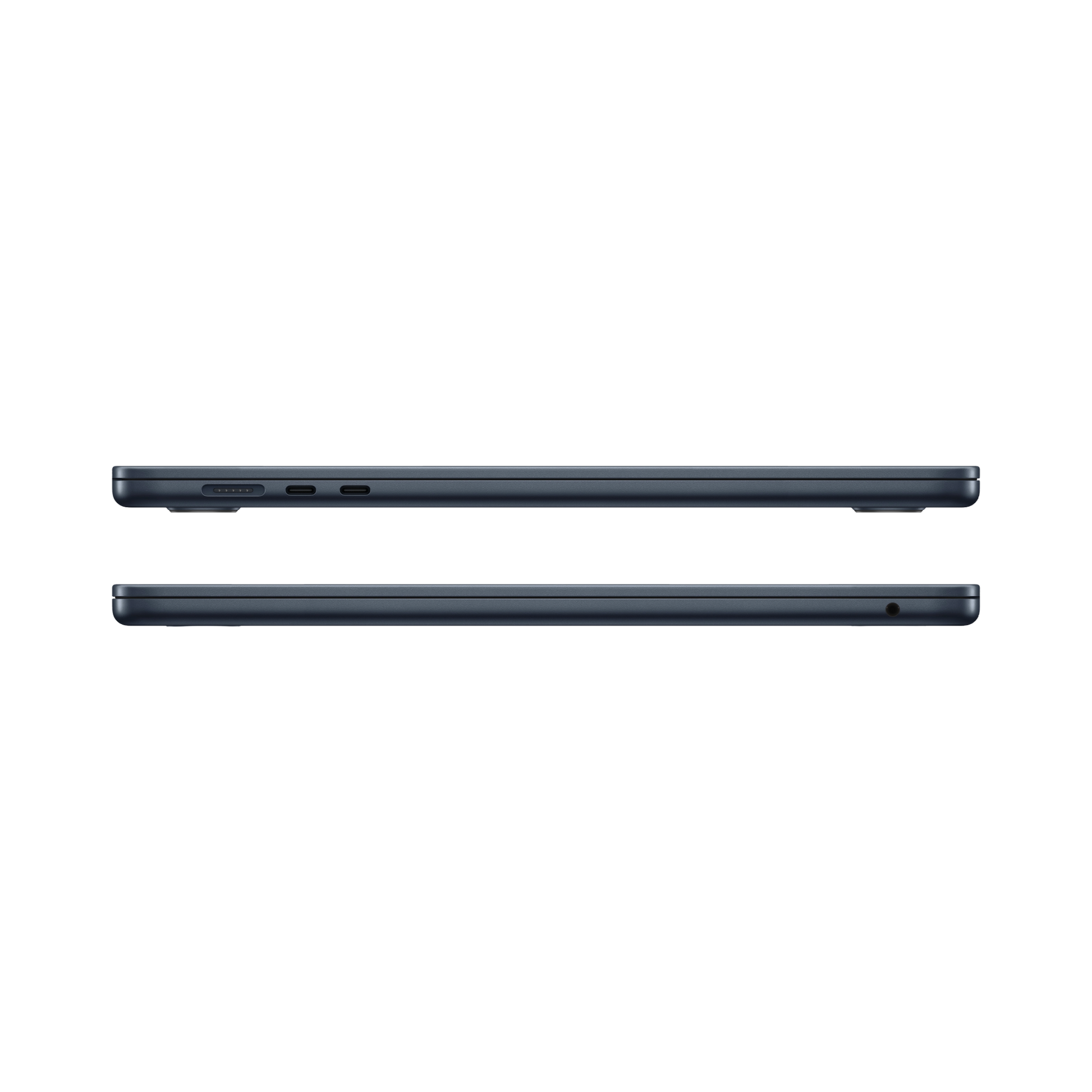 MacBook Air 15-inch (2022) – M2 Chip, 8‑Core CPU & 10‑Core GPU, 8GB RAM, 256GB SSD – Model MQKW3 (Midnight, English Keyboard) - alAsil