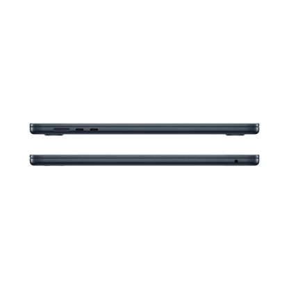 MacBook Air 15-inch (2022) – M2 Chip, 8‑Core CPU & 10‑Core GPU, 8GB RAM, 256GB SSD – Model MQKW3 (Midnight, English Keyboard) - alAsil