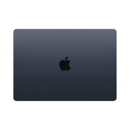 MacBook Air 15-inch (2022) – M2 Chip, 8‑Core CPU & 10‑Core GPU, 8GB RAM, 256GB SSD – Model MQKW3 (Midnight, English Keyboard) - alAsil