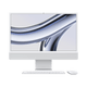 iMac (All In One) 24-inch (2023) MQRJ3 - M3 chip 8-Core CPU 10-Core GPU 8GB Unified Memory 256GB SSD Storage, Silver