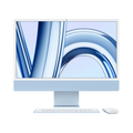 جهاز iMac (الكل في واحد) 24 بوصة (2023) MQRR3 - شريحة M3، معالج ثماني النواة، معالج رسومات عشاري النواة، ذاكرة موحدة 8 جيجابايت، وحدة تخزين SSD سعة 512 جيجابايت، أزرق