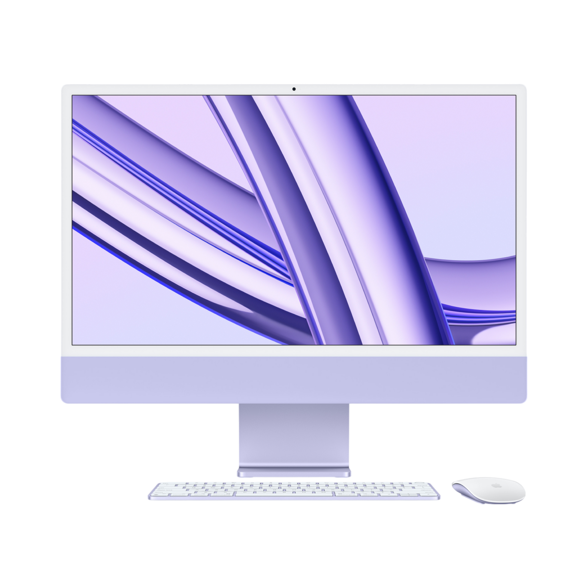 iMac (All In One) 24-inch (2023) Z19Q - M3 chip 8-Core CPU 10-Core GPU 8GB Unified Memory 512GB SSD Storage, Purple - alAsil