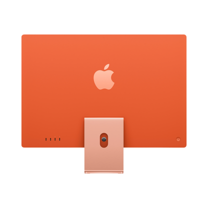 iMac (All In One) 24-inch (2023) MQRX3 - M3 chip 8-Core CPU 10-Core GPU 8GB Unified Memory 256GB SSD Storage, Orange - alAsil