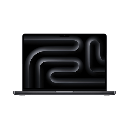 MacBook Pro 14-inch (2024) – M3 Pro Chip, 12‑Core CPU & 18‑Core GPU, 18GB RAM, 1TB SSD – Model MRX43 (Space Black, English Keyboard) - alAsil