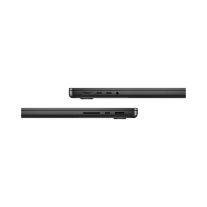MacBook Pro 14-inch (2024) – M3 Pro Chip, 12‑Core CPU & 18‑Core GPU, 18GB RAM, 1TB SSD – Model MRX43 (Space Black, English Keyboard) - alAsil
