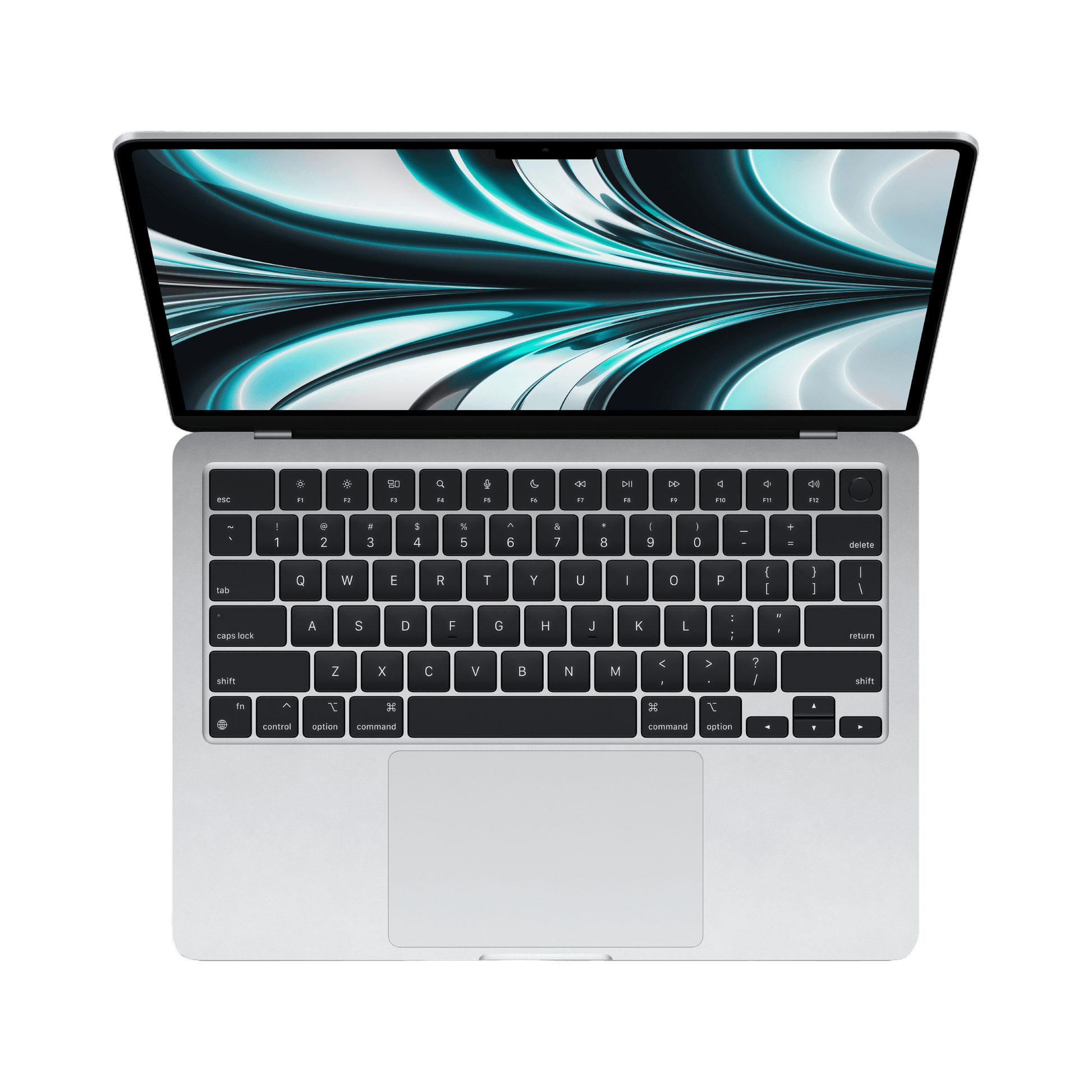 MacBook Air 13.6-inch (2024) – M3 Chip, 8‑Core CPU & 8‑Core GPU, 8GB RAM, 256GB SSD – Model MRXQ3 (Silver, English Keyboard) - alAsil
