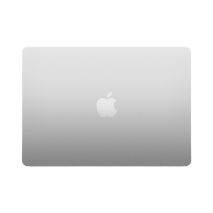 MacBook Air 13.6-inch (2024) – M3 Chip, 8‑Core CPU & 8‑Core GPU, 8GB RAM, 256GB SSD – Model MRXQ3 (Silver, English Keyboard) - alAsil