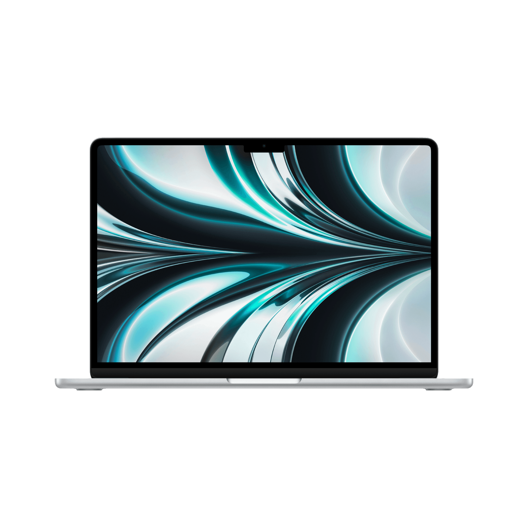 MacBook Air 13.6-inch (2024) – M3 Chip, 8‑Core CPU & 8‑Core GPU, 16GB RAM, 256GB SSD – Model MC8H4 (Silver, English Keyboard) - alAsil