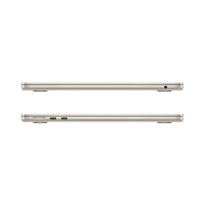 MacBook Air 13.6-inch (2024) – M3 Chip, 8‑Core CPU & 8‑Core GPU, 16GB RAM, 256GB SSD – Model MC8J4 (Starlight, English Keyboard) - alAsil