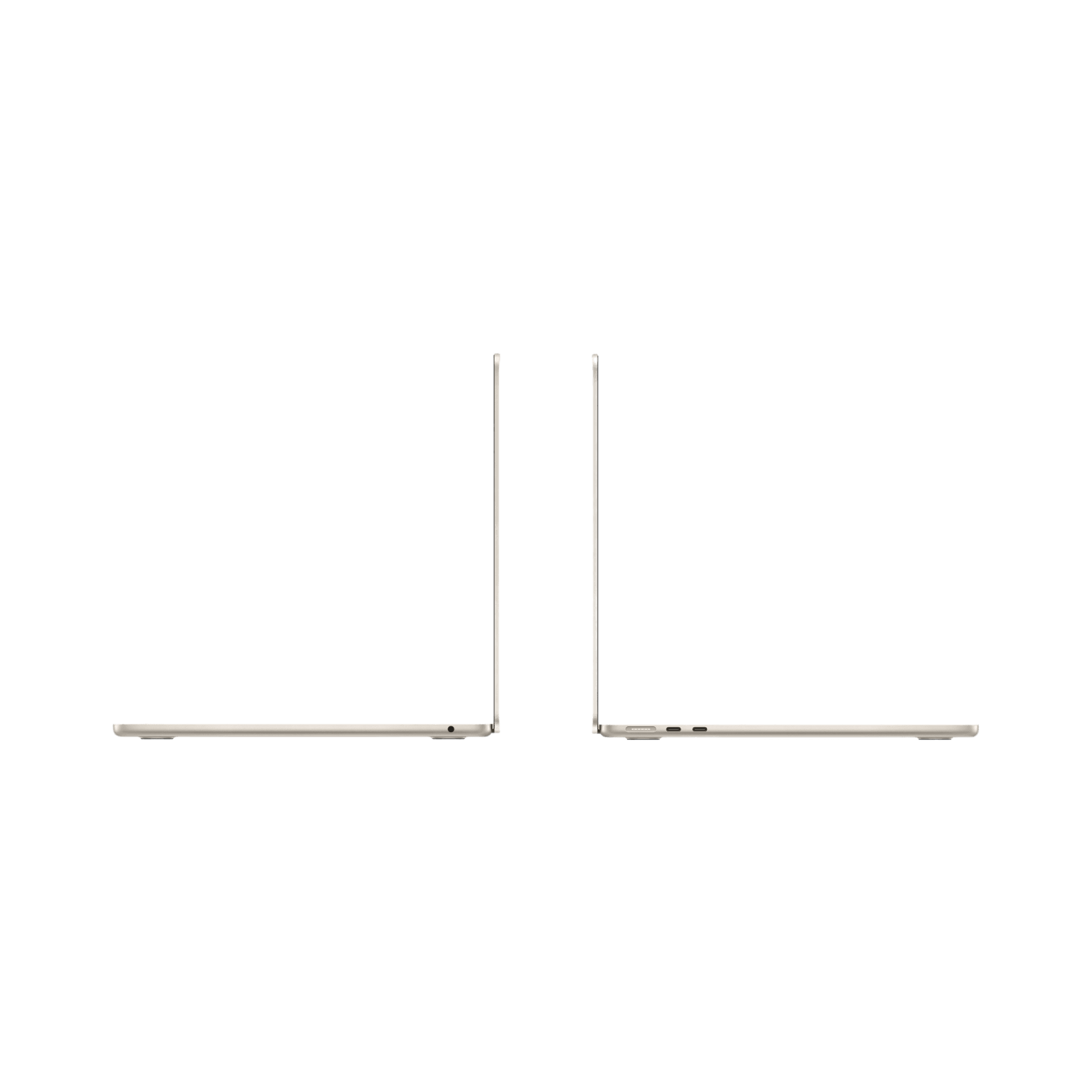 MacBook Air 13.6-inch (2024) – M3 Chip, 8‑Core CPU & 10‑Core GPU, 8GB RAM, 512GB SSD – Model MRXU3 (Starlight, English Keyboard) - alAsil