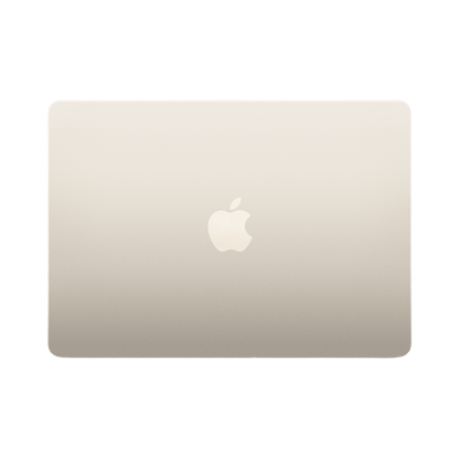 MacBook Air 13.6-inch (2024) – M3 Chip, 8‑Core CPU & 10‑Core GPU, 8GB RAM, 512GB SSD – Model MRXU3 (Starlight, English Keyboard) - alAsil