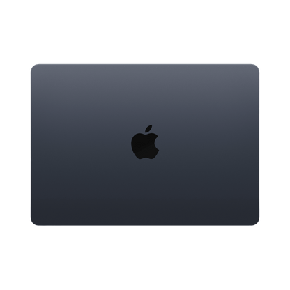 MacBook Air 13.6-inch (2024) – M3 Chip, 8‑Core CPU & 10‑Core GPU, 8GB RAM, 512GB SSD – Model MRXW3 (Midnight, English Keyboard) - alAsil