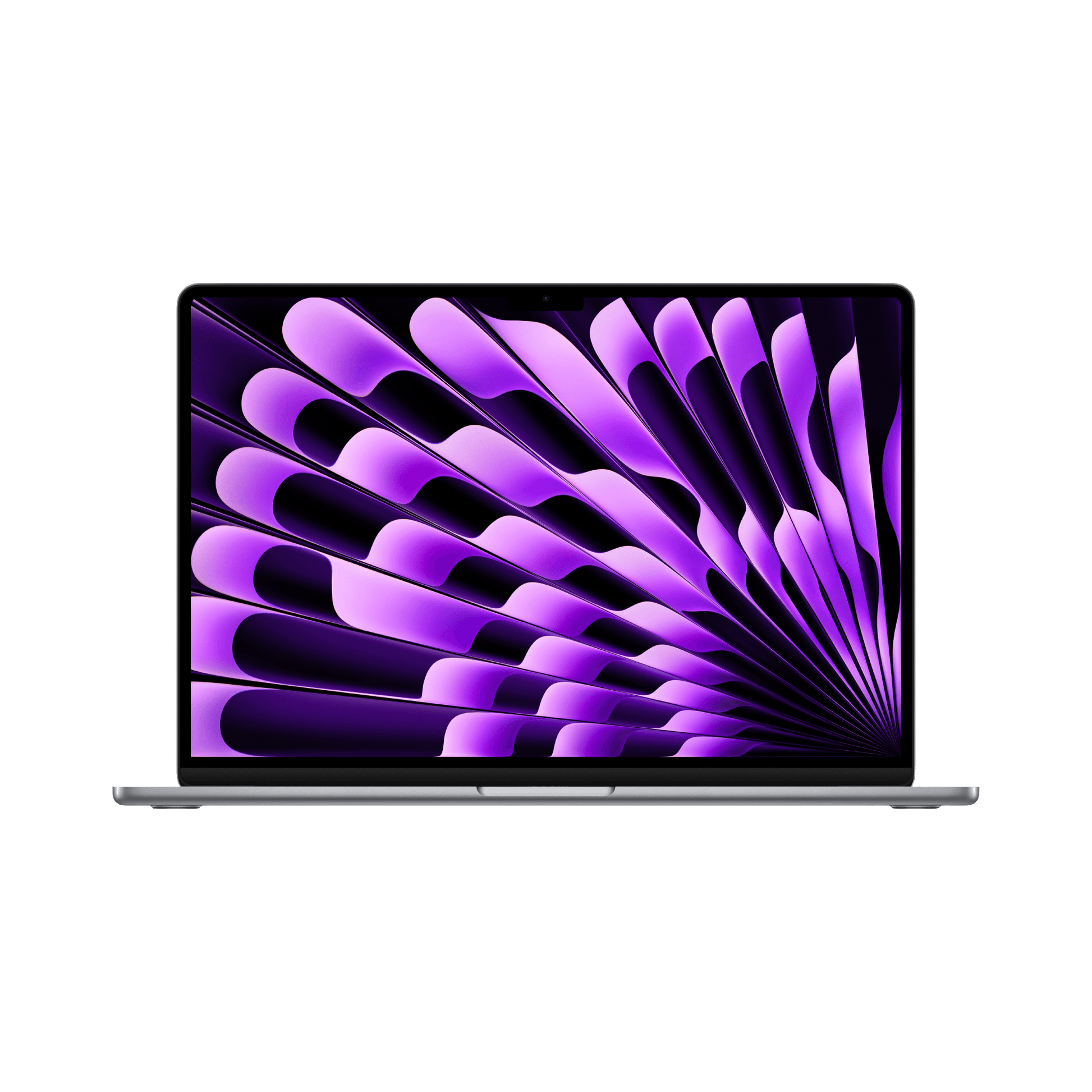 MacBook Air 15-inch (2024) – M3 Chip, 8‑Core CPU & 10‑Core GPU, 8GB RAM, 512GB SSD – Model MRYN3 (Space Gray, English Keyboard) - alAsil
