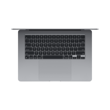 MacBook Air 15-inch (2024) – M3 Chip, 8‑Core CPU & 10‑Core GPU, 8GB RAM, 512GB SSD – Model MRYN3 (Space Gray, English Keyboard) - alAsil