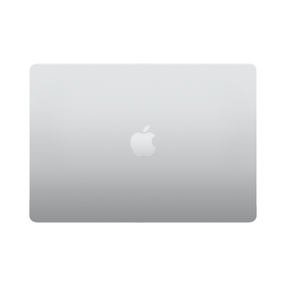 MacBook Air 15-inch (2024) – M3 Chip, 8‑Core CPU & 10‑Core GPU, 8GB RAM, 512GB SSD – Model MRYQ3 (Silver, English Keyboard) - alAsil
