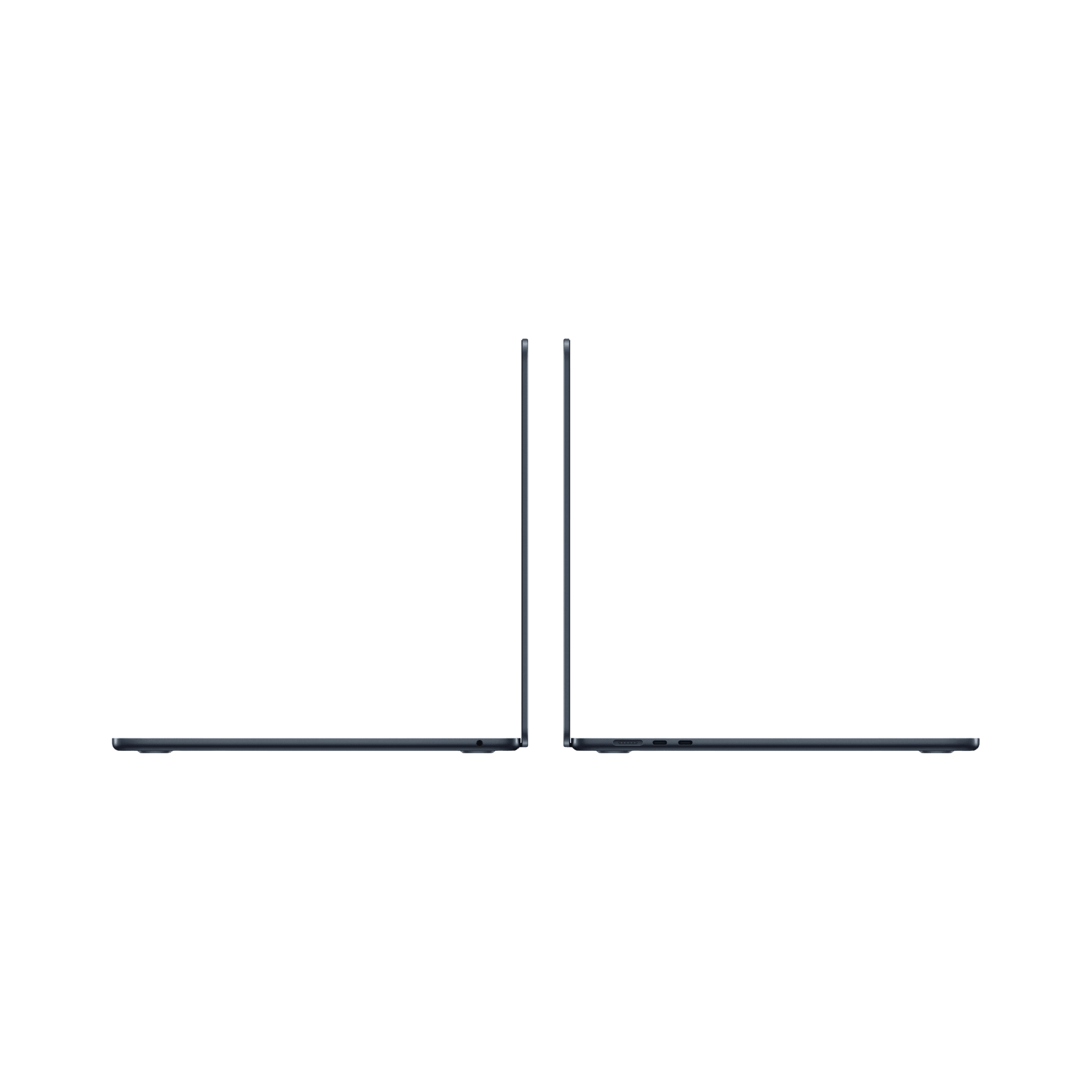 MacBook Air 15-inch (2024) – M3 Chip, 8‑Core CPU & 10‑Core GPU, 8GB RAM, 512GB SSD – Model MRYV3 (Midnight, English Keyboard) - alAsil