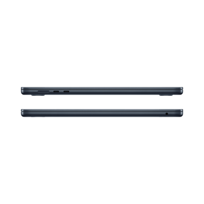 MacBook Air 15-inch (2024) – M3 Chip, 8‑Core CPU & 10‑Core GPU, 8GB RAM, 512GB SSD – Model MRYV3 (Midnight, English Keyboard) - alAsil