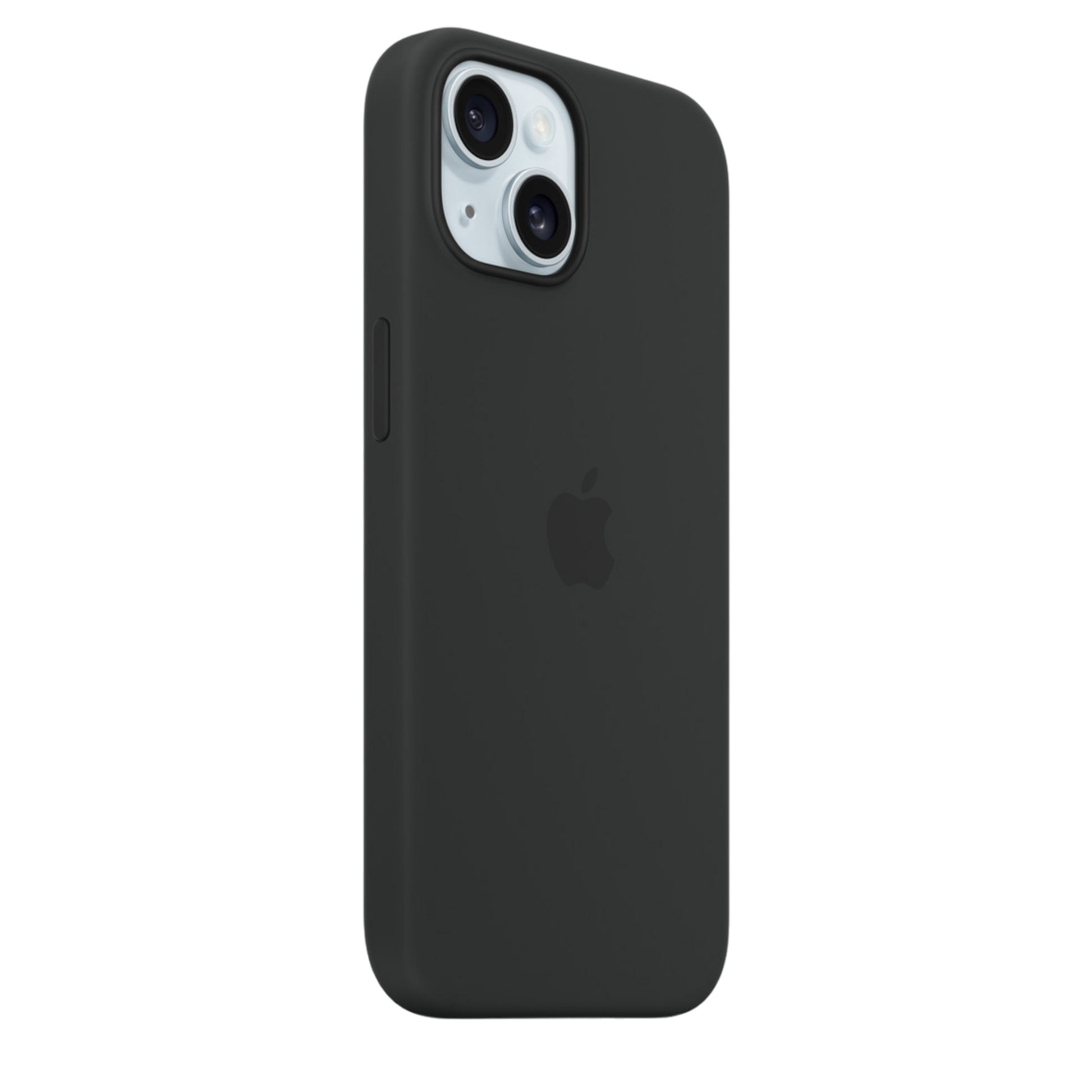 iPhone 15 Silicone Case with MagSafe - Black - alAsil