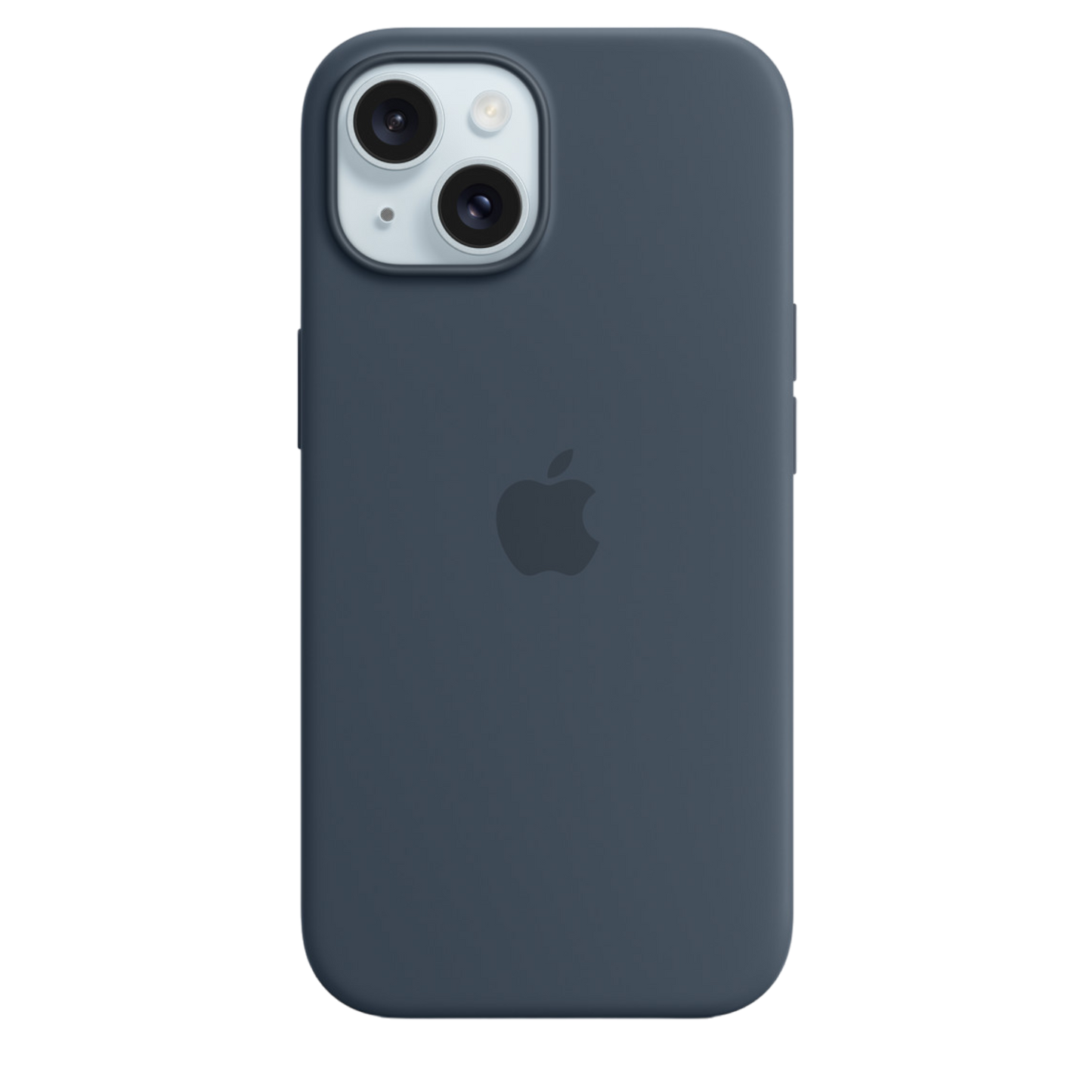 iPhone 15 Silicone Case with MagSafe - Storm Blue - alAsil
