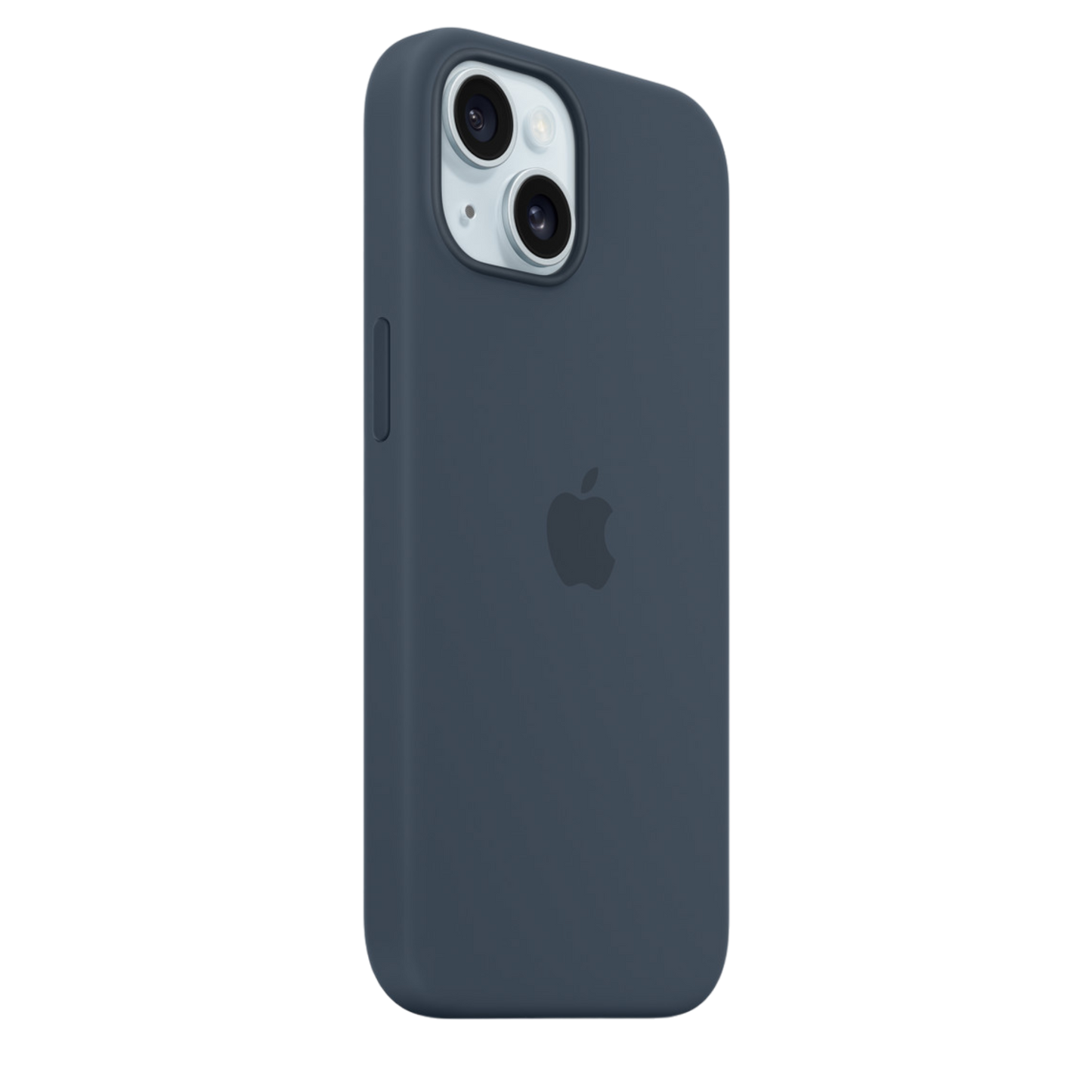 iPhone 15 Silicone Case with MagSafe - Storm Blue - alAsil