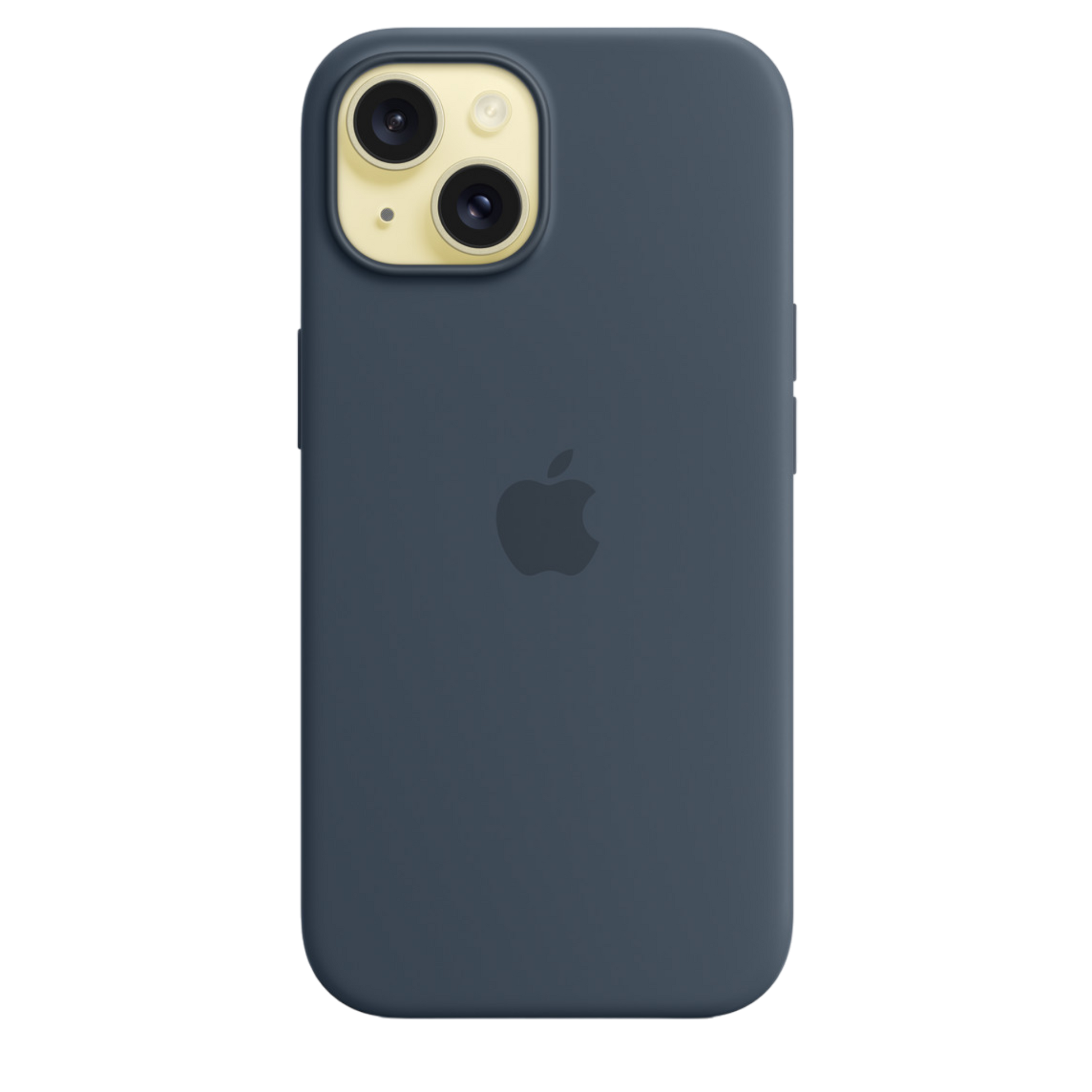 iPhone 15 Silicone Case with MagSafe - Storm Blue - alAsil