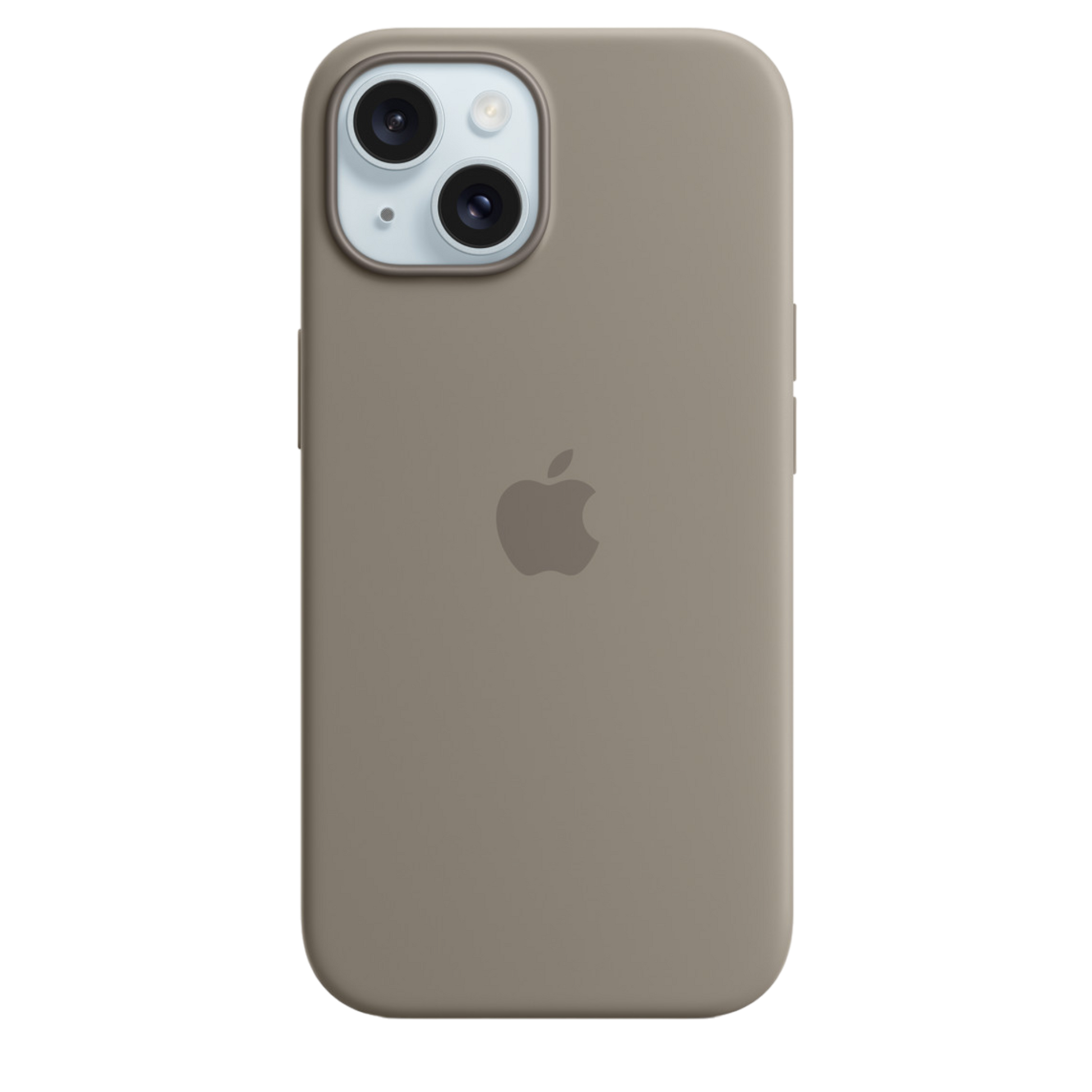 iPhone 15 Silicone Case with MagSafe - Clay - alAsil