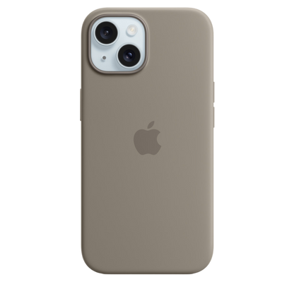 iPhone 15 Silicone Case with MagSafe - Clay - alAsil