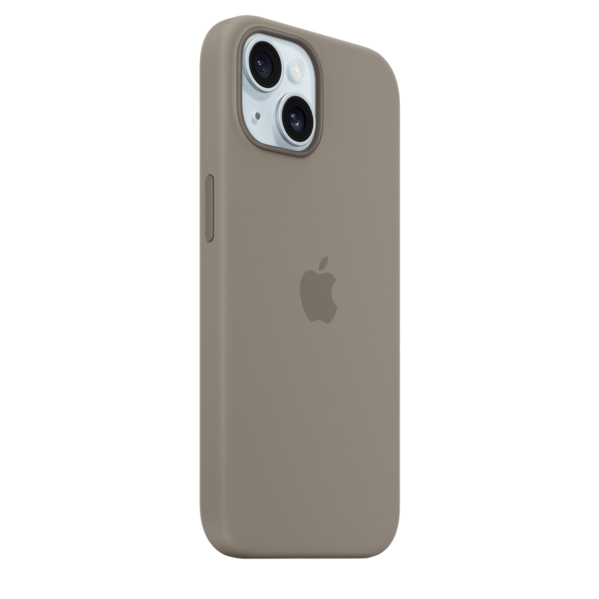 iPhone 15 Silicone Case with MagSafe - Clay - alAsil