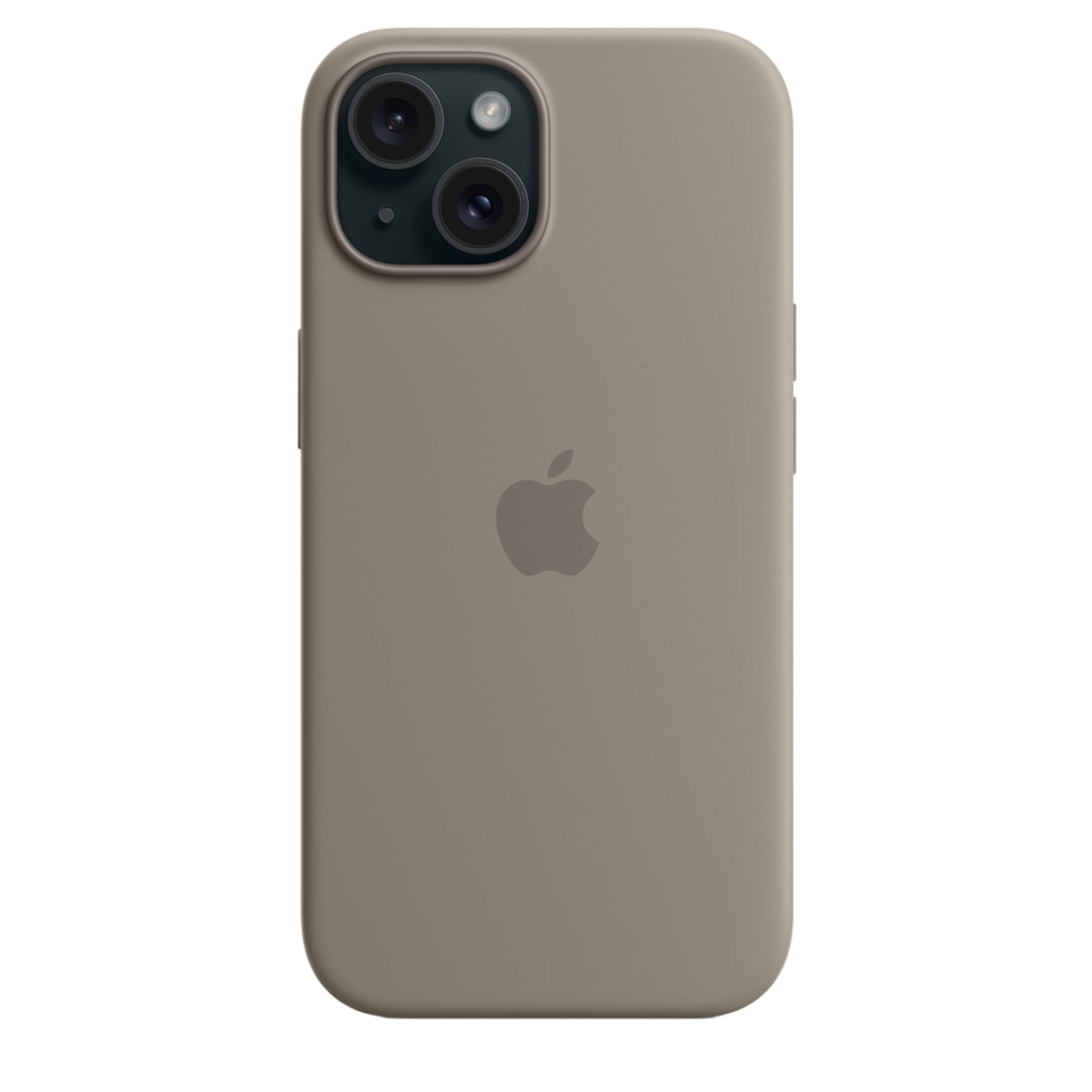 iPhone 15 Silicone Case with MagSafe - Clay - alAsil