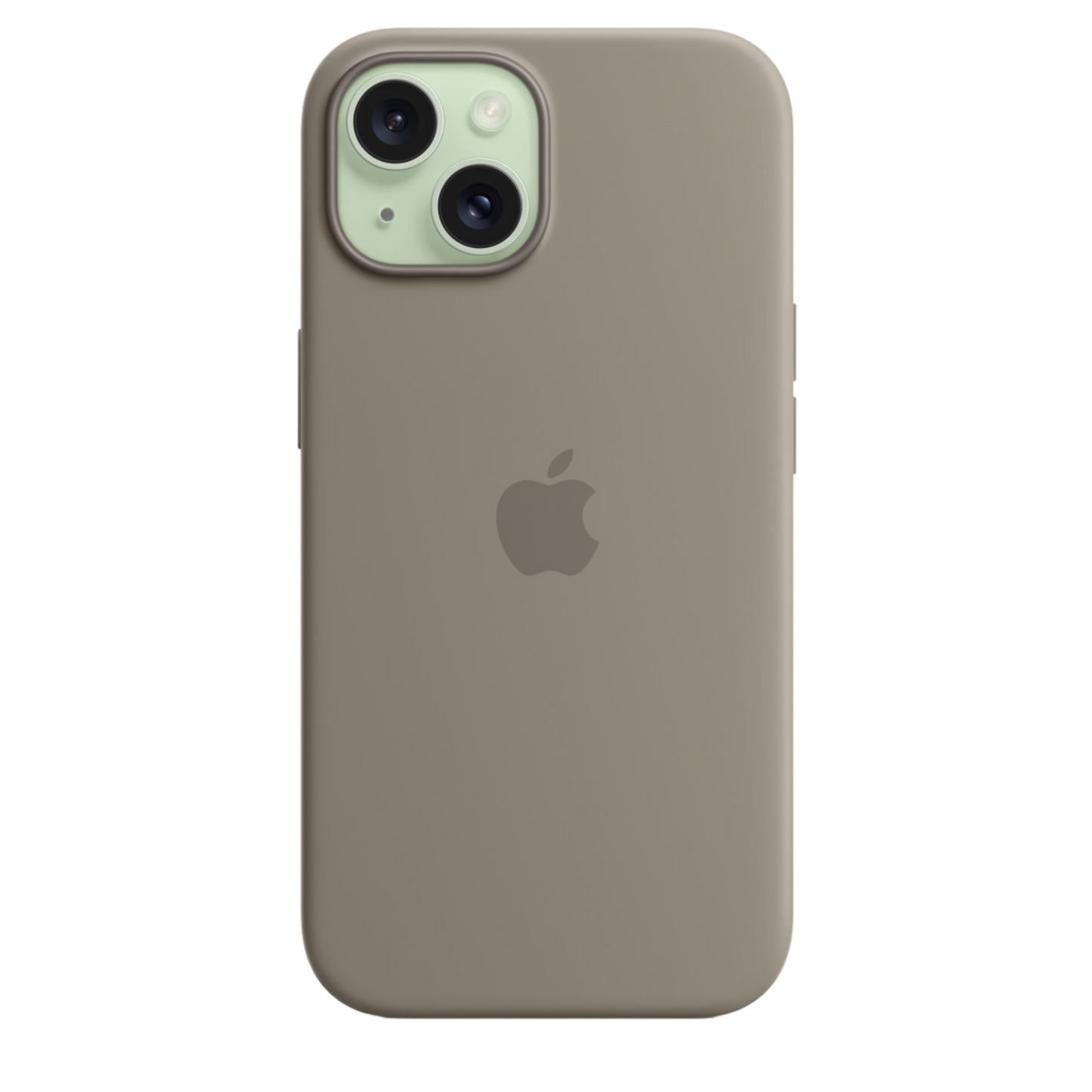 iPhone 15 Silicone Case with MagSafe - Clay - alAsil