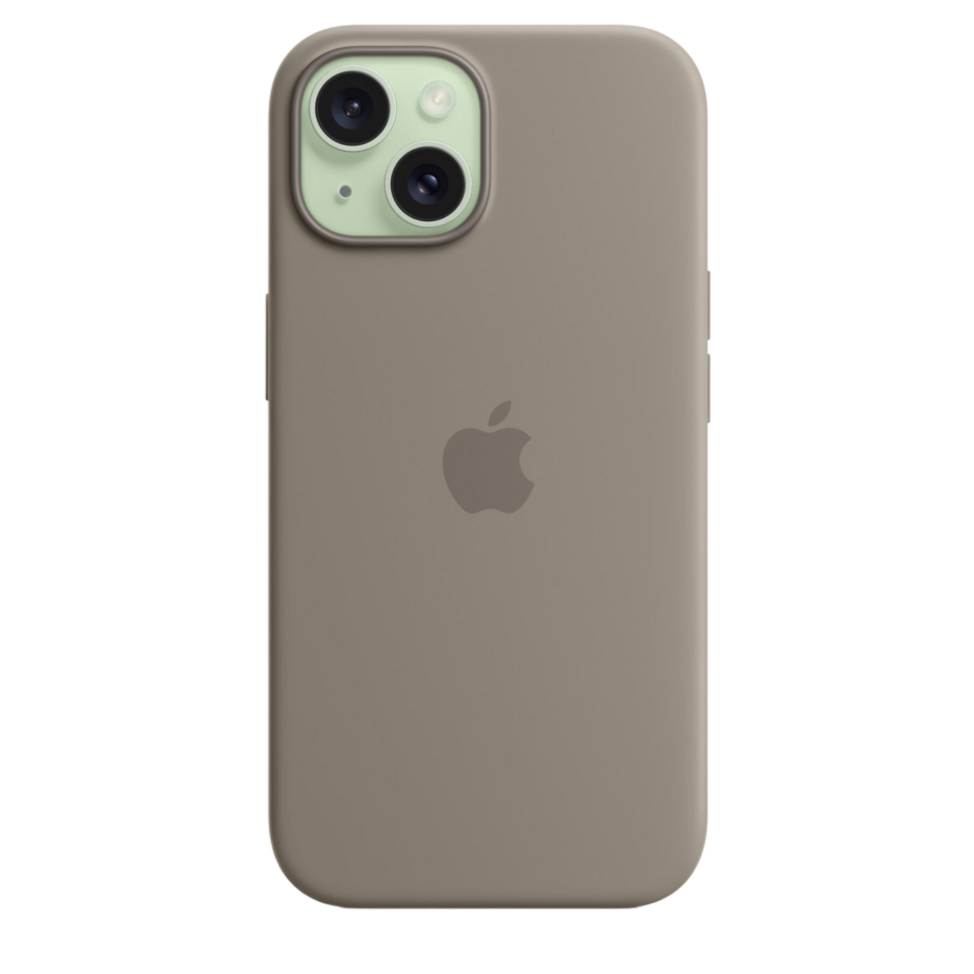 iPhone 15 Silicone Case with MagSafe - Clay - alAsil