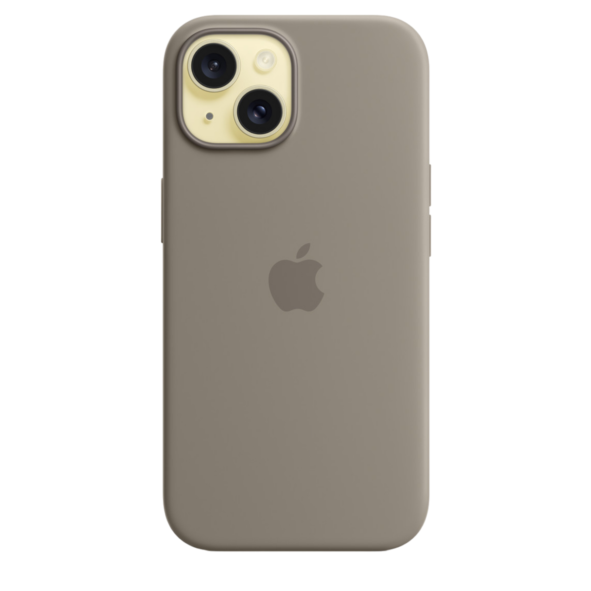 iPhone 15 Silicone Case with MagSafe - Clay - alAsil