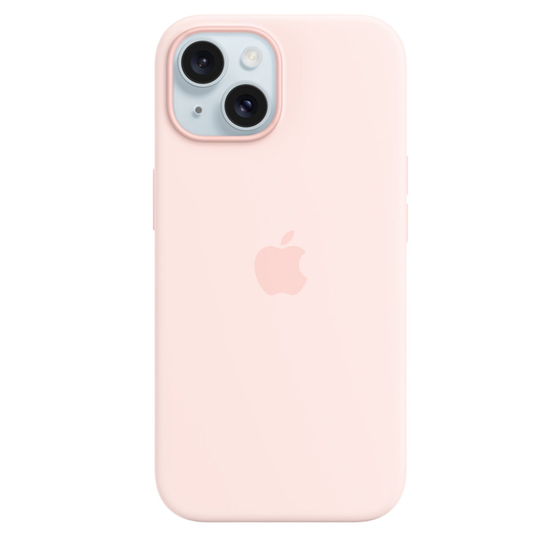 iPhone 15 Silicone Case with MagSafe - Light Pink - alAsil