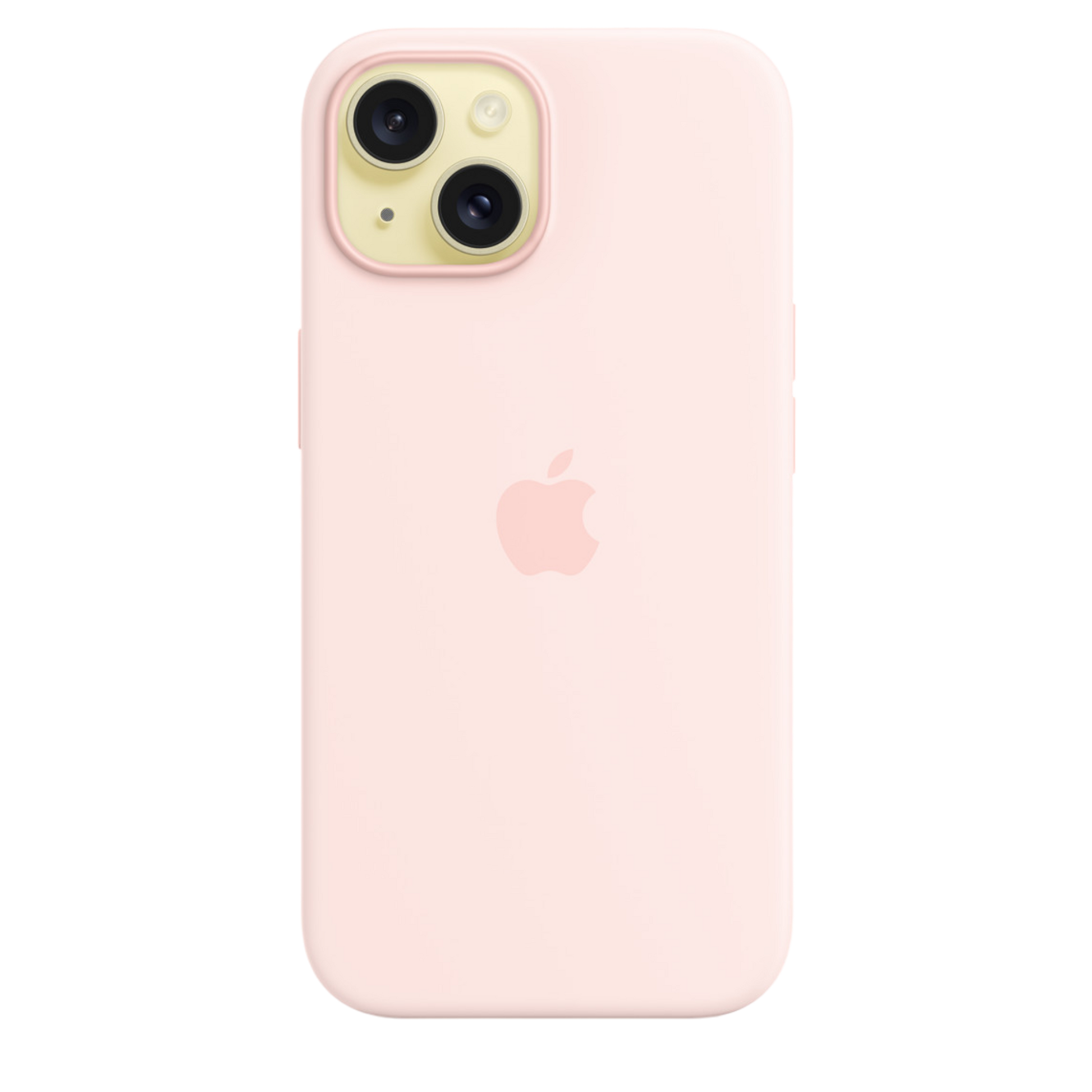 iPhone 15 Silicone Case with MagSafe - Light Pink - alAsil
