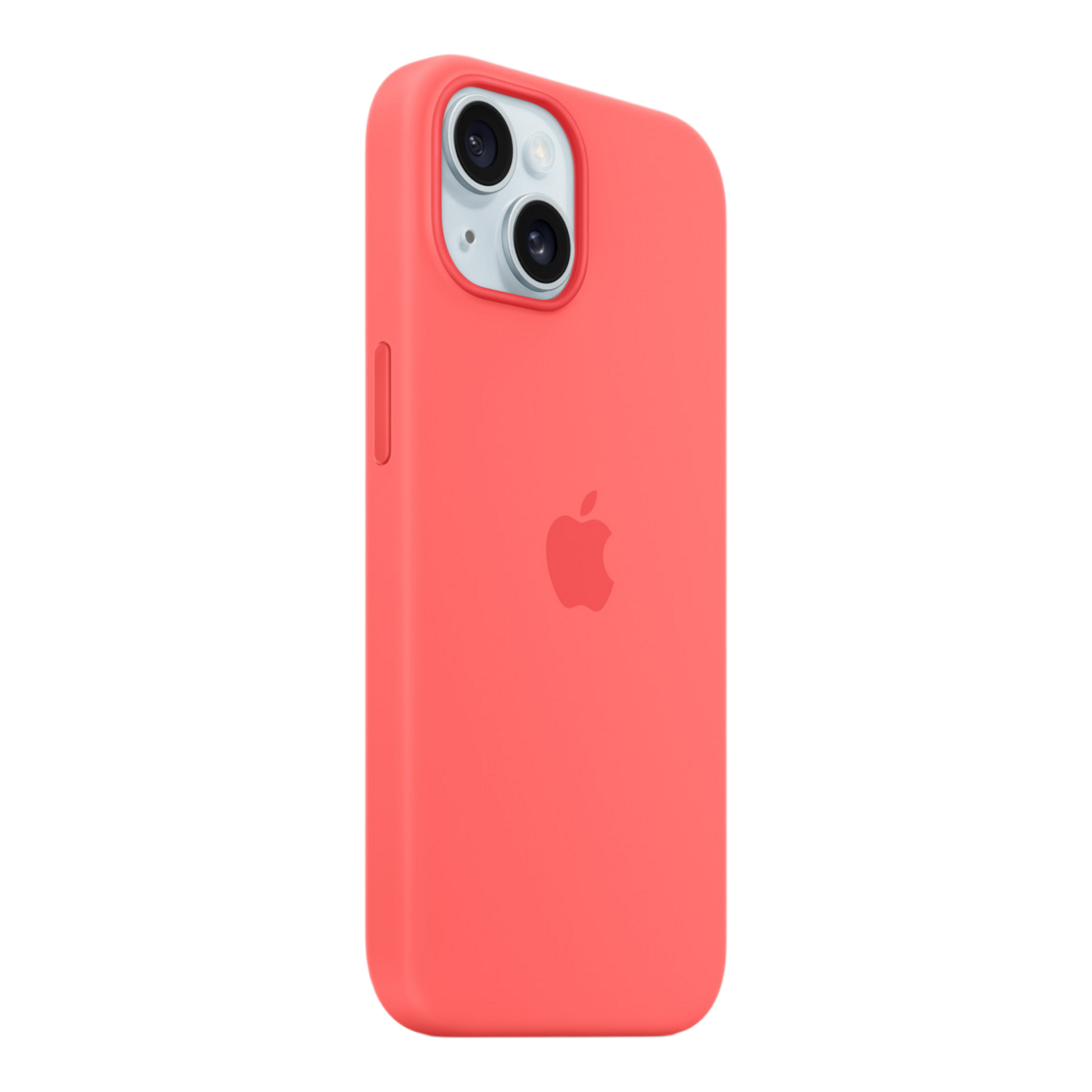 iPhone 15 Silicone Case with MagSafe - Guava - alAsil