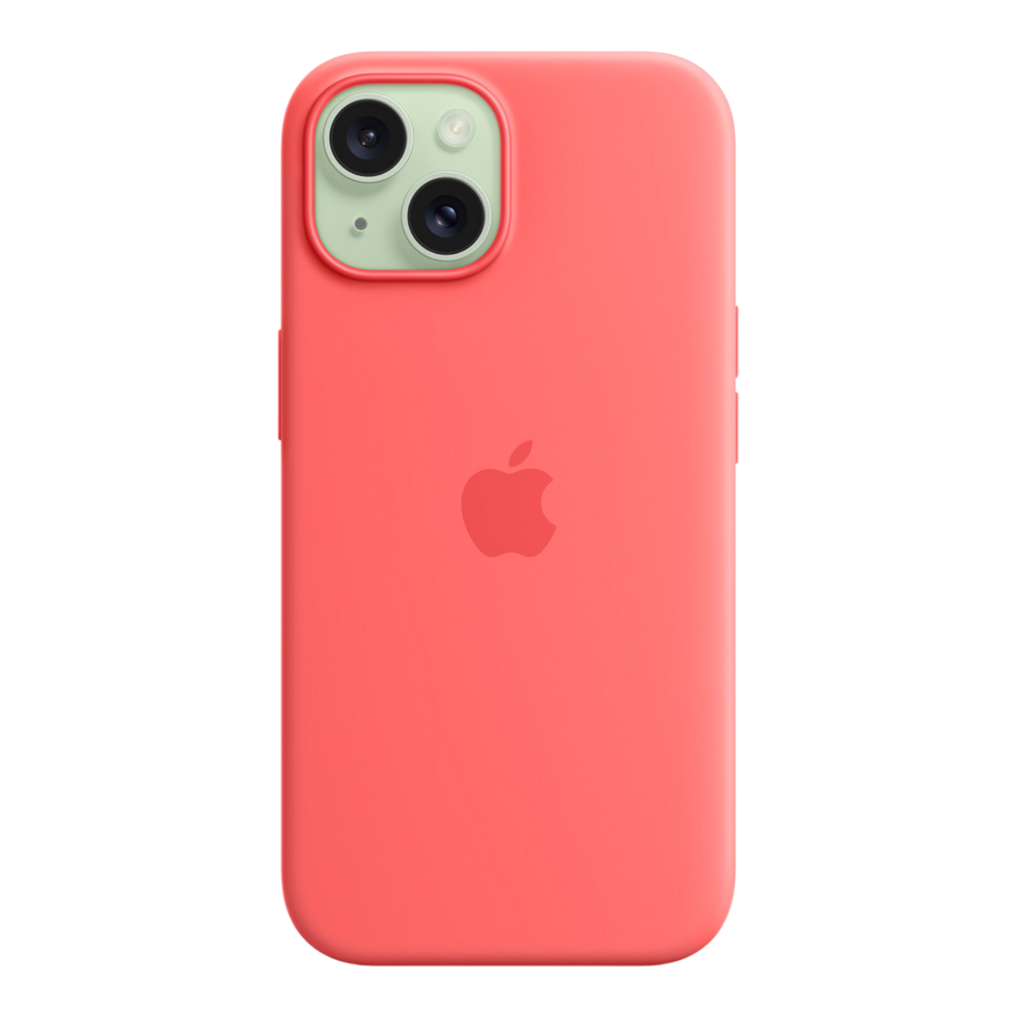 iPhone 15 Silicone Case with MagSafe - Guava - alAsil