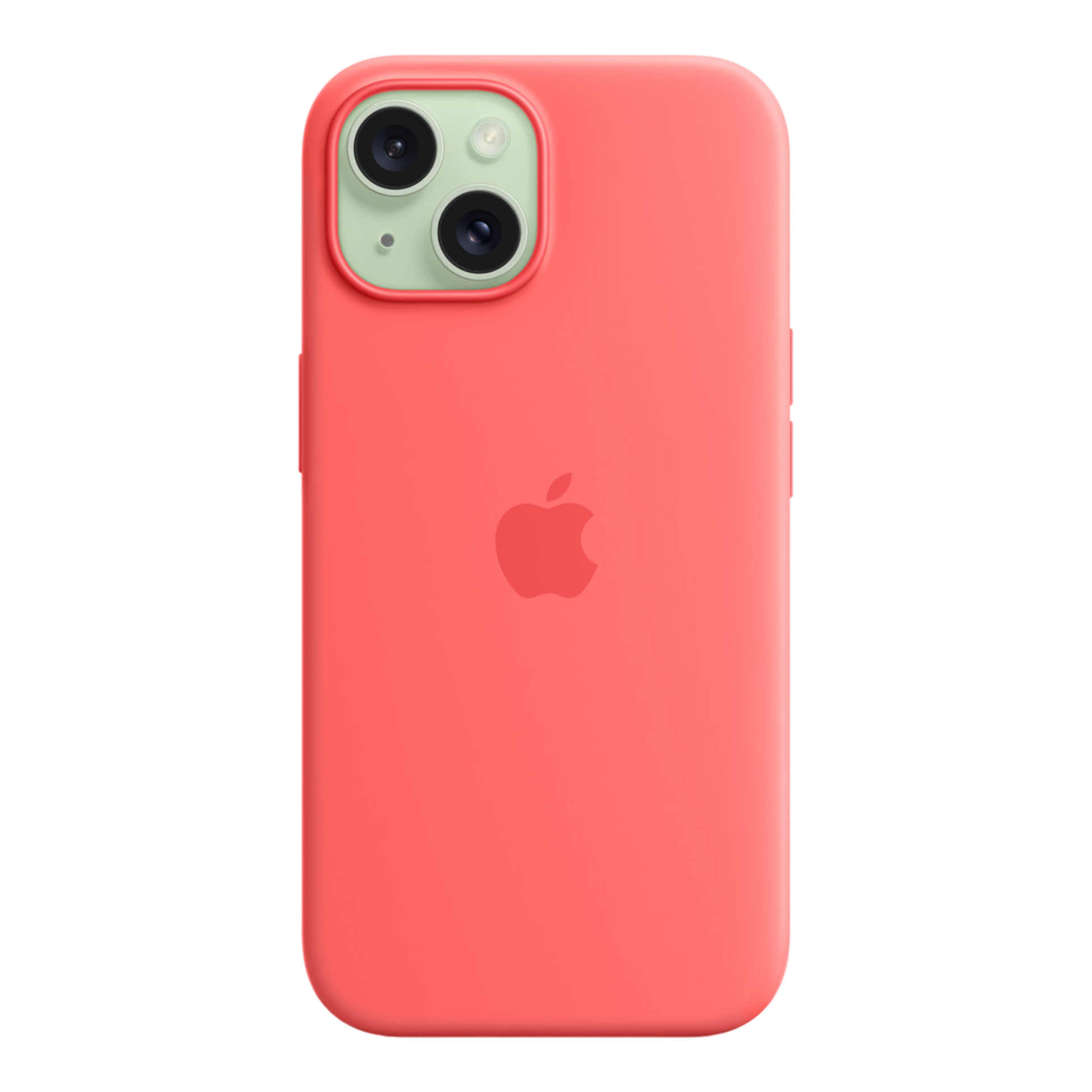 iPhone 15 Silicone Case with MagSafe - Guava - alAsil