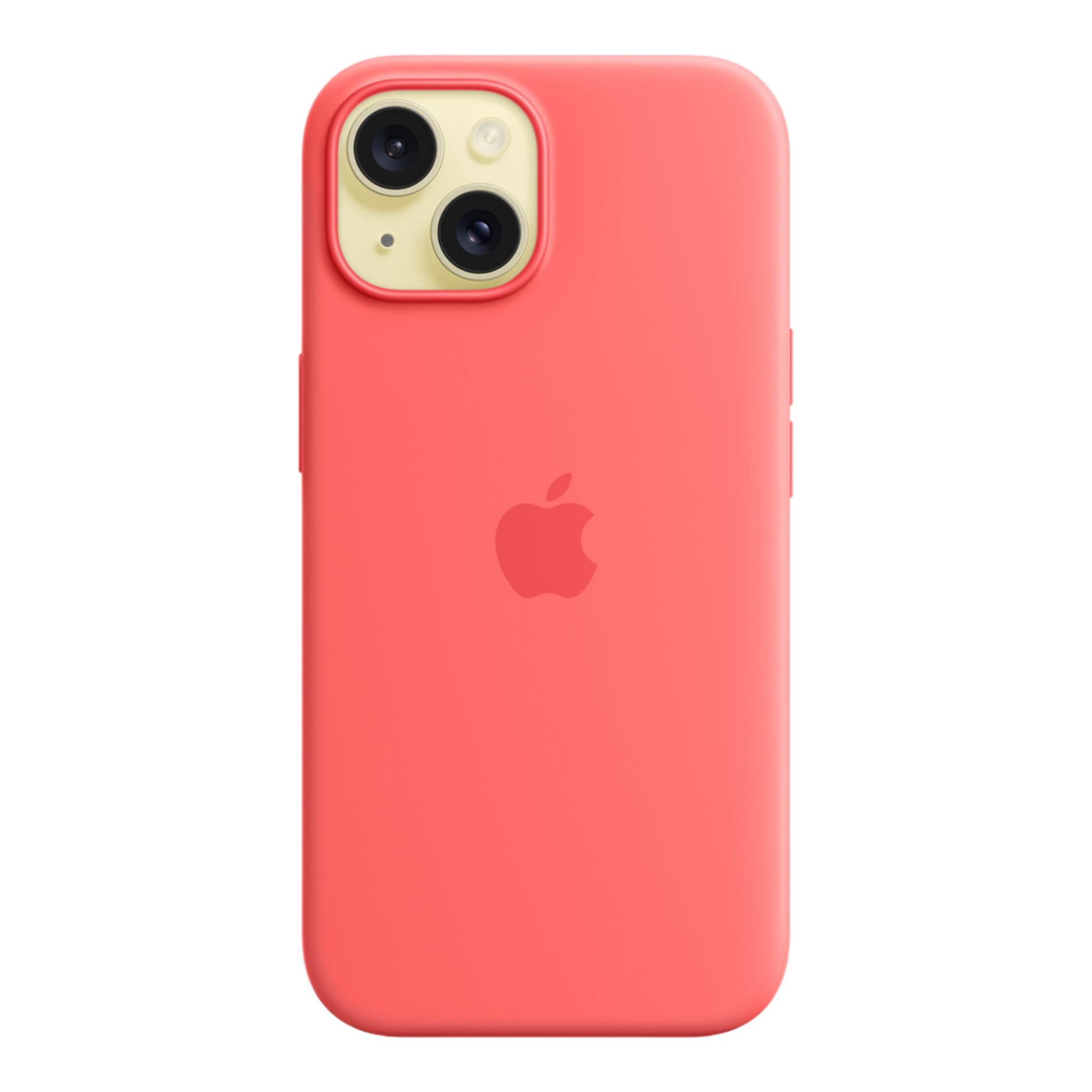 iPhone 15 Silicone Case with MagSafe - Guava - alAsil