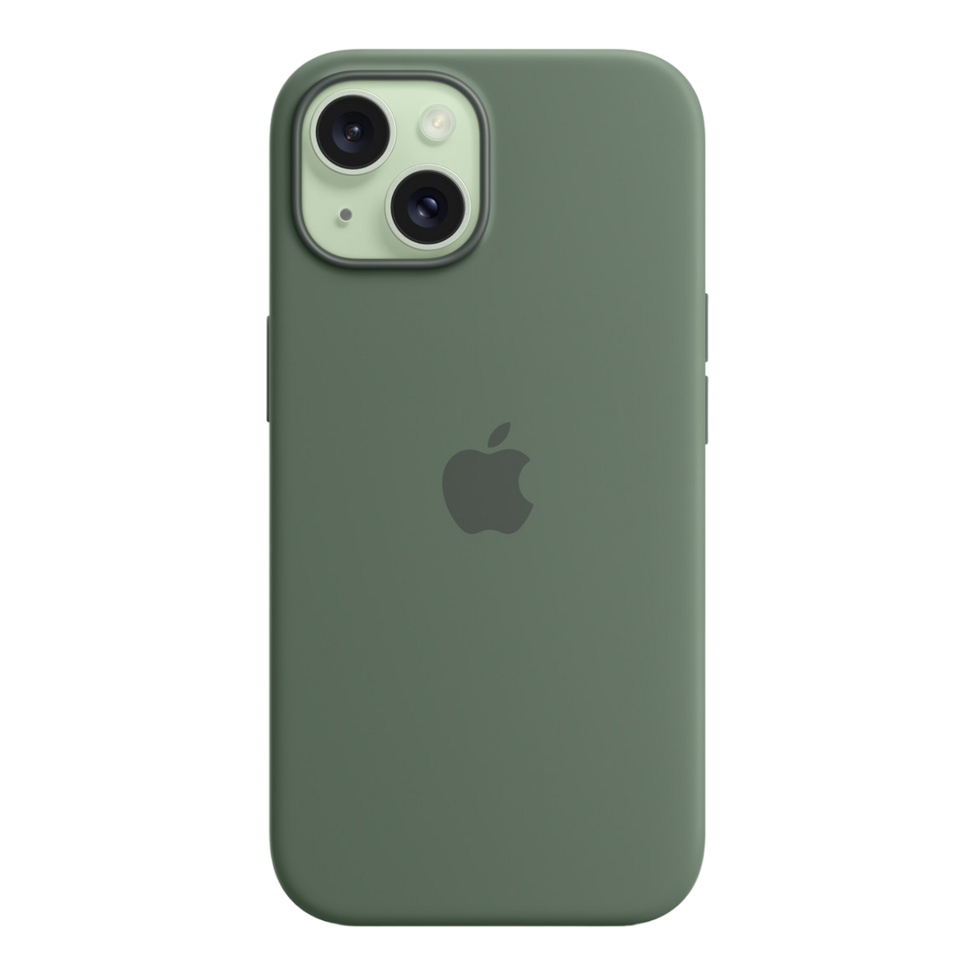 iPhone 15 Silicone Case with MagSafe - Cypress - alAsil