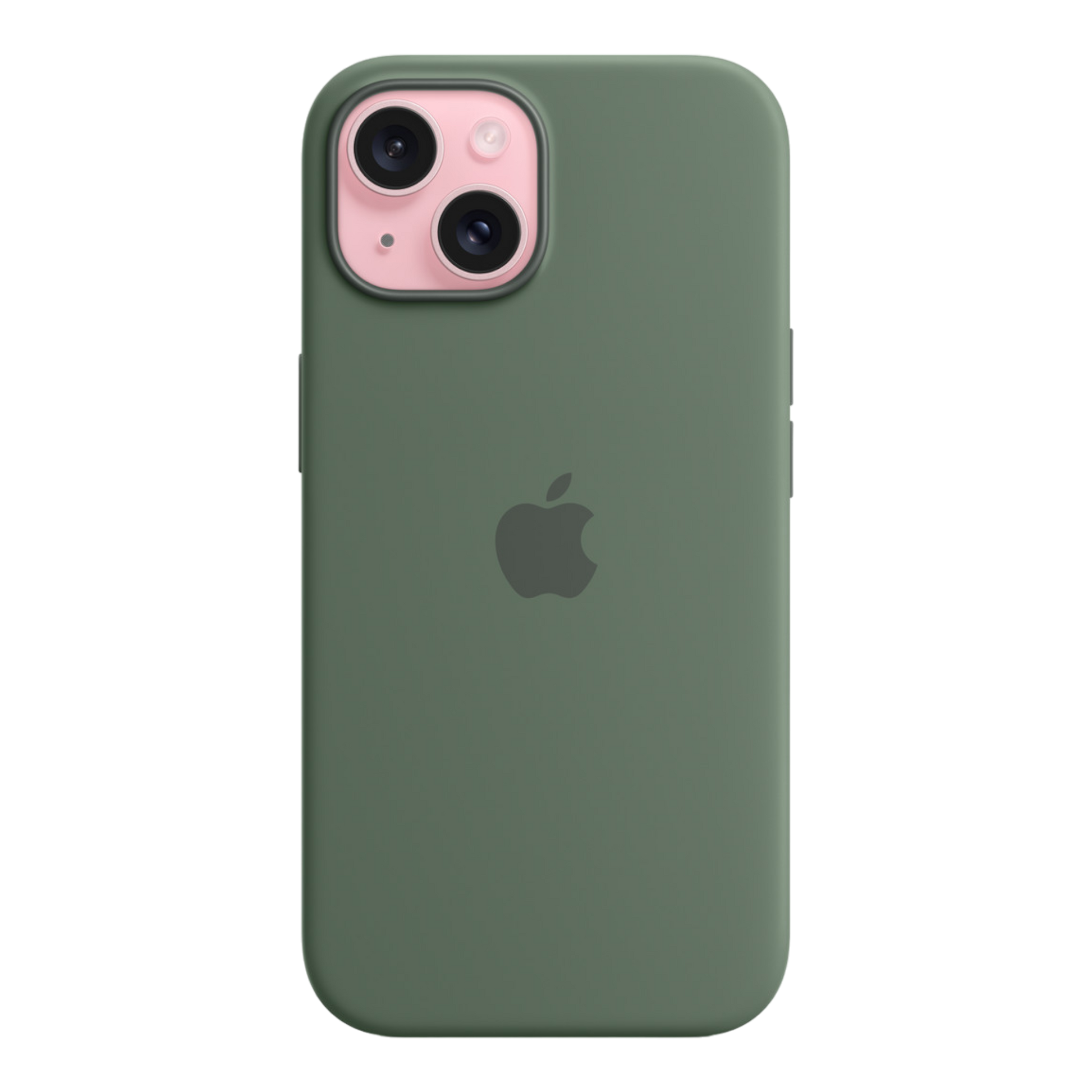 iPhone 15 Silicone Case with MagSafe - Cypress - alAsil