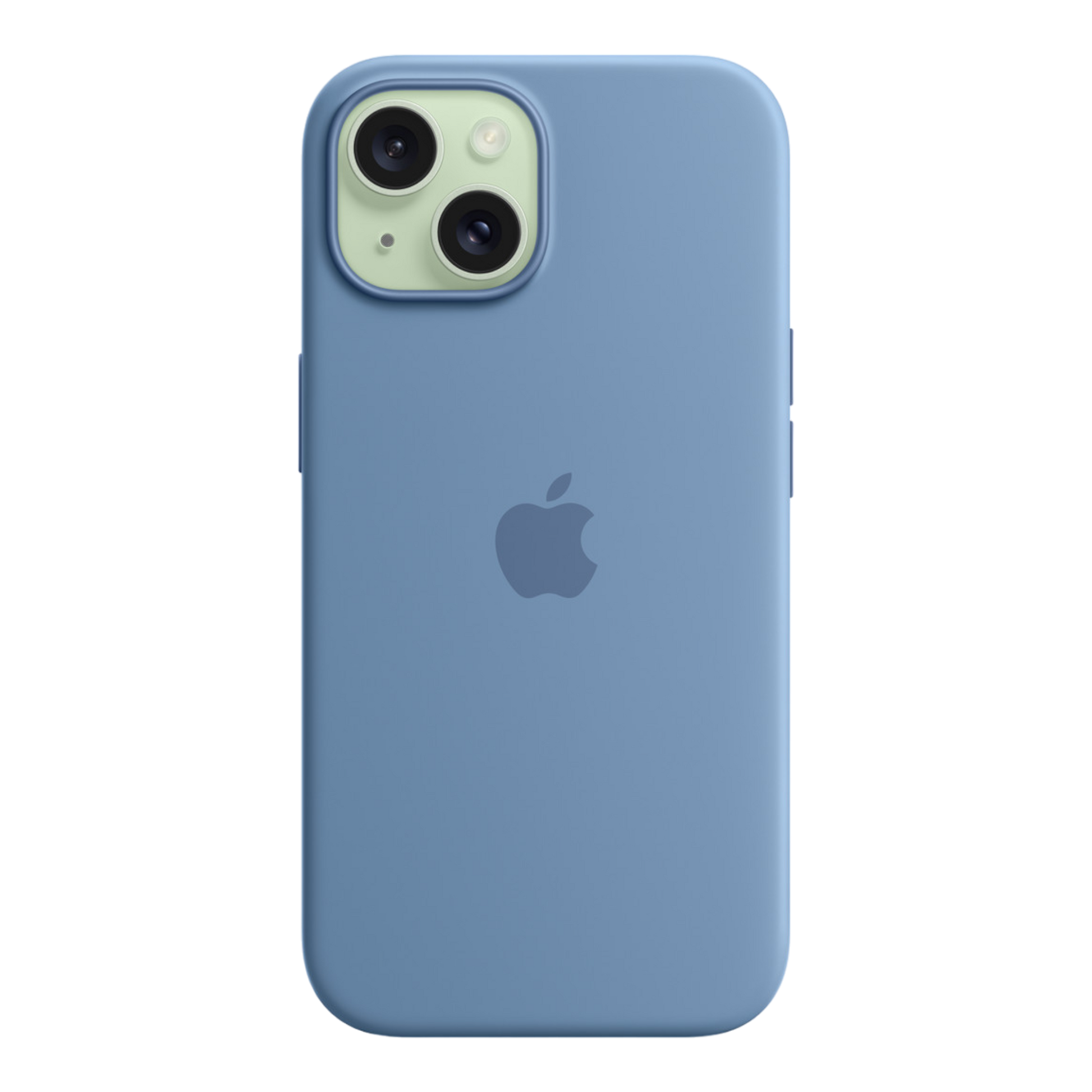 iPhone 15 Silicone Case with MagSafe - Winter Blue - alAsil