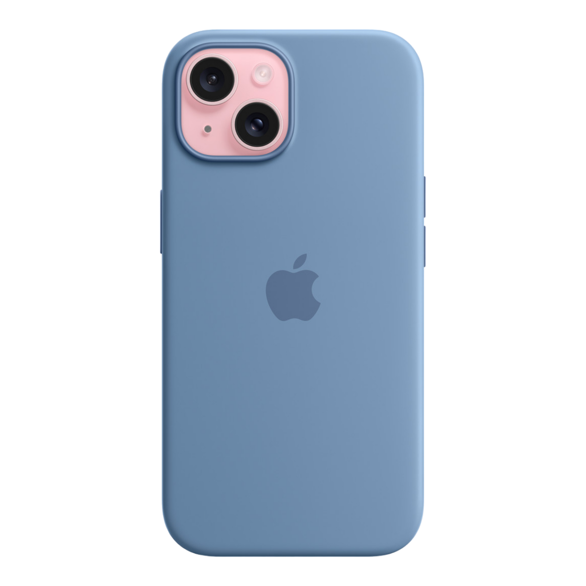 iPhone 15 Silicone Case with MagSafe - Winter Blue - alAsil